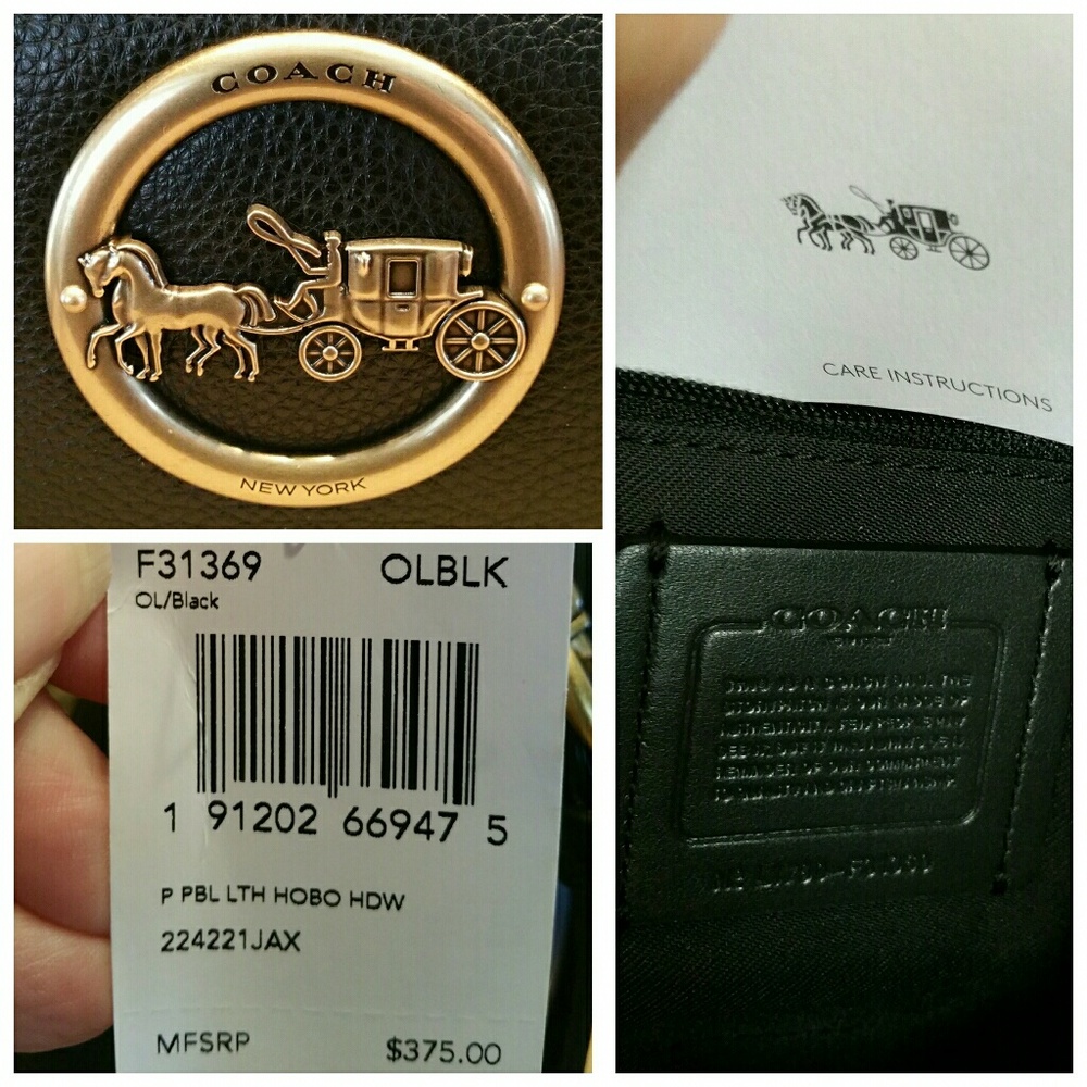 Coach Hobo, NEW Ltd Edition "Pilot" RARE! - Picture 4 of 8